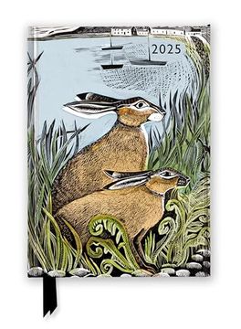 portada Angela Harding: Rathlin Hares 2025 Luxury Diary Planner - Page to View With Notes