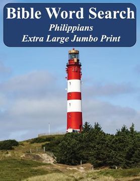 portada Bible Word Search Philippians: King James Version Extra Large Jumbo Print