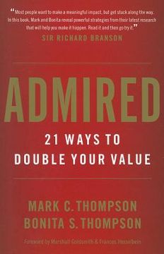 portada admired: 21 ways to double your value