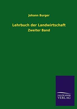 portada Lehrbuch der Landwirtschaft Zweiter Band (in German)