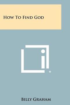 portada how to find god (en Inglés)