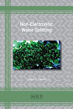 portada Non-Electrolytic Water Splitting (79) (Materials Research Foundations) (en Inglés)