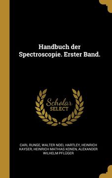 portada Handbuch der Spectroscopie. Erster Band. (in German)