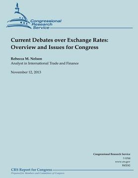 portada Current Debates over Exchange Rates: Overview and Issues for Congress (in English)