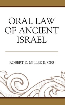 portada Oral Law of Ancient Israel (in English)