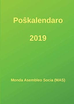 portada Poå Kalendaro 2019 (en Esperanto)