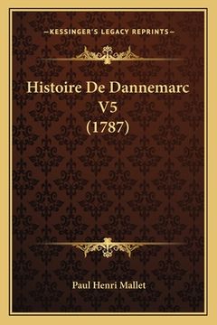 portada Histoire De Dannemarc V5 (1787) (en Francés)