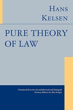 portada pure theory of law (en Inglés)