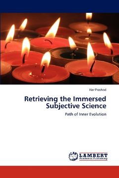 portada retrieving the immersed subjective science (en Inglés)