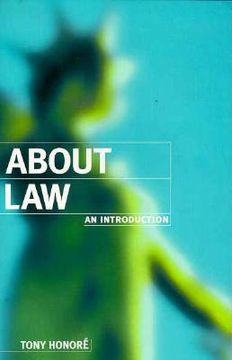 portada about law: an introduction (en Inglés)