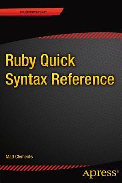 portada Ruby Quick Syntax Reference (en Inglés)