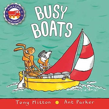 portada Busy Boats (Amazing Machines) (en Inglés)
