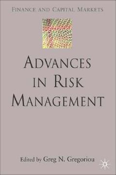 portada advances in risk management (in English)