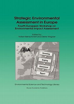 portada strategic environmental assessment in europe: 4th european workshop on environmental impact assessment (in English)