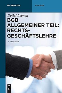 portada Bgb Allgemeiner Teil: Rechtsgeschäftslehre (en Alemán)