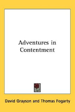 portada adventures in contentment (in English)