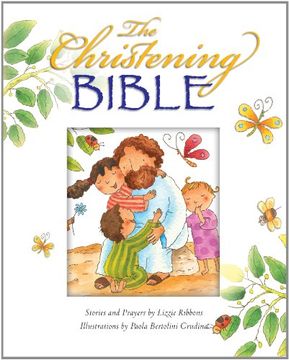 portada The Christening Bible (White) (in English)