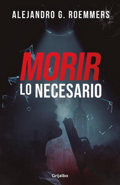 portada Morir lo necesario (in Spanish)