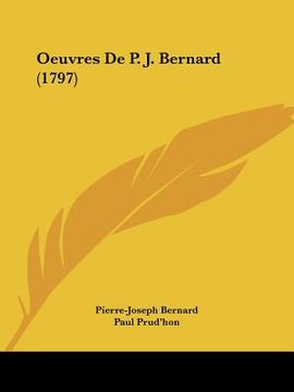 portada oeuvres de p. j. bernard (1797) (en Inglés)