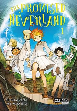 portada The Promised Neverland 1: Ein aufwühlendes Manga-Horror-Mystery-Spektakel! (en Alemán)