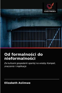 portada Od formalności do nieformalności (en Polaco)