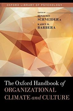 portada The Oxford Handbook of Organizational Climate and Culture (Oxford Library of Psychology) 