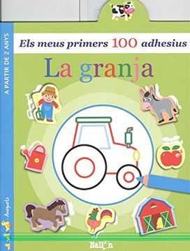 portada La Granja - Els Meus Primers 100 Adhesius (en Catalá)
