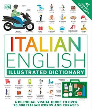 portada Italian - English Illustrated Dictionary: A Bilingual Visual Guide to Over 10,000 Italian Words and Phrases 