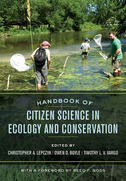 portada Handbook of Citizen Science in Ecology and Conservation (en Inglés)