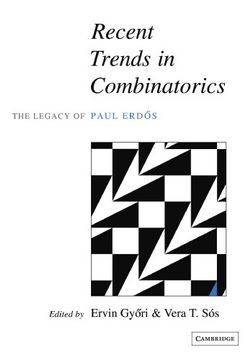 portada Recent Trends in Combinatorics Paperback (en Inglés)