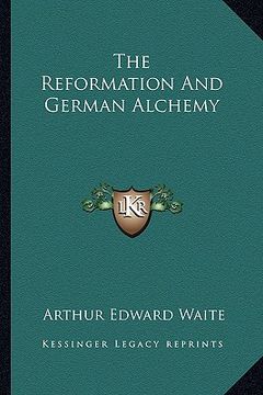 portada the reformation and german alchemy
