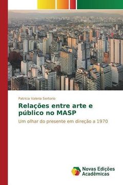 portada Relações entre arte e público no MASP (Portuguese Edition)