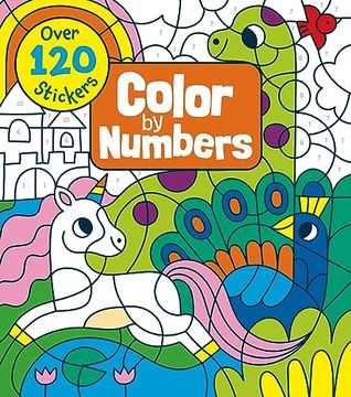 portada Color by Numbers: Over 120 Stickers (en Inglés)
