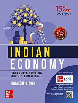 portada Indian Economy (English| 15Th Edition) | Upsc | Civil Services Exam | State Administrative Exams