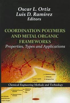 portada coordination polymers and metal organic frameworks