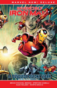 portada El Invencible Iron man 5 (Marvel Now! Deluxe) (in Spanish)