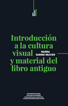 portada Introducción a la Cultura Visual y Material del Libro Antiguo