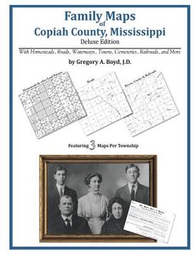 portada Family Maps of Copiah County, Mississippi (en Inglés)