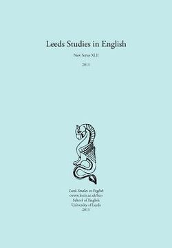 portada leeds studies in english 2011 (in English)