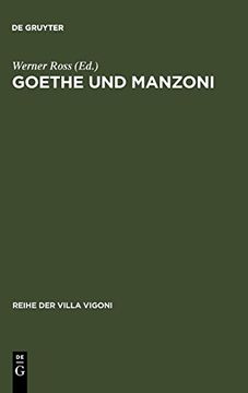 portada Goethe und Manzoni (in German)