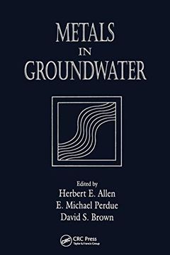 portada Metals in Groundwater (en Inglés)