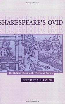 portada Shakespeare's Ovid: The Metamorphoses in the Plays and Poems (en Inglés)