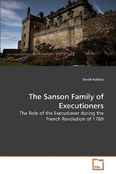 portada the sanson family of executioners (en Inglés)