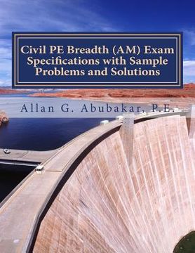 portada Civil PE Breadth (AM) Exam Specifications with Sample Problems and Solutions (en Inglés)