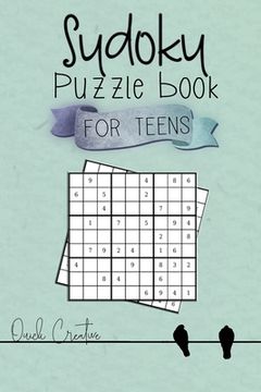 portada Sudoku Puzzle Book For Teens: Easy to Medium Sudoku Puzzles Including 330 Sudoku Puzzles with Solutions 2nd Edition, Great Gift for Teens or Tweens (en Inglés)