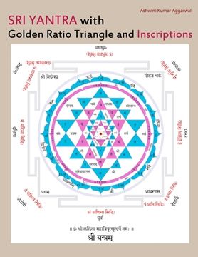 portada Sri Yantra with Golden Ratio Triangle and Inscriptions (in English)
