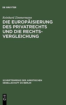 portada Die Europäisierung des Privatrechts und die Rechtsvergleichung (in German)