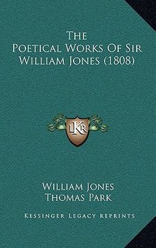 portada the poetical works of sir william jones (1808) (en Inglés)