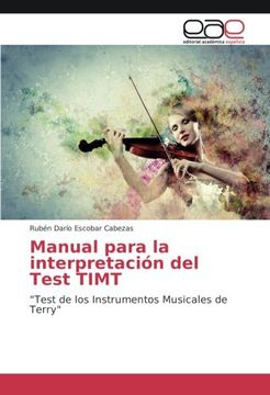 portada Manual para la interpretación del Test TIMT: "Test de los Instrumentos Musicales de Terry"