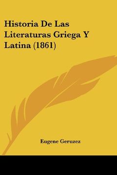 portada Historia de las Literaturas Griega y Latina (1861)